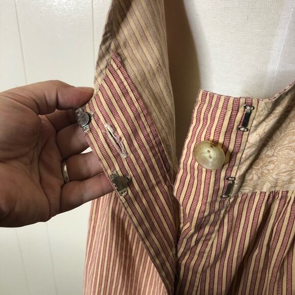 Hand-stitched Applique Americana Cottagecore Dress - Picture 5 of 8